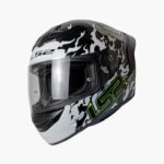 LS2 FF352 ROOKIE ANTARS GLOSS BLACK WHITE