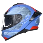 SMK TYPHOON MYSTIC GLOSS BLUE RED WHITE (GL551)