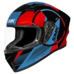 SMK STELLER MATT BLACK RED BLUE (MA236)