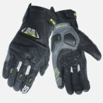 SOLACE HOBO SEMI-GAUNTLET GLOVES BLACK