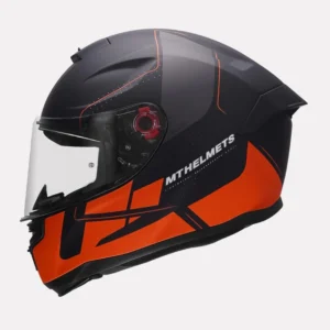 MT Helmet Hummer Galant Matt Orange