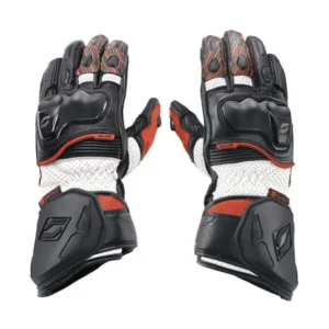 Solace Furious V3.0 CE Riding Gloves - Black White RED