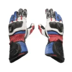 Solace Furious V3.0 CE Riding Gloves - Black White Blue