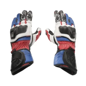 Solace Furious V3.0 CE Riding Gloves - Black White Blue