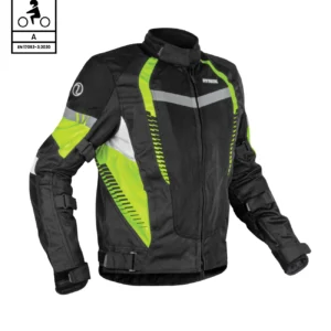 RYNOX TORNADO PRO 4 JACKET - CE CERTIFIED CLASS A - NEON