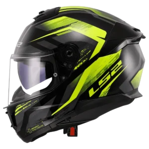 LS2 FF320 STREAM II FURY BLACK H-V YELLOW 06