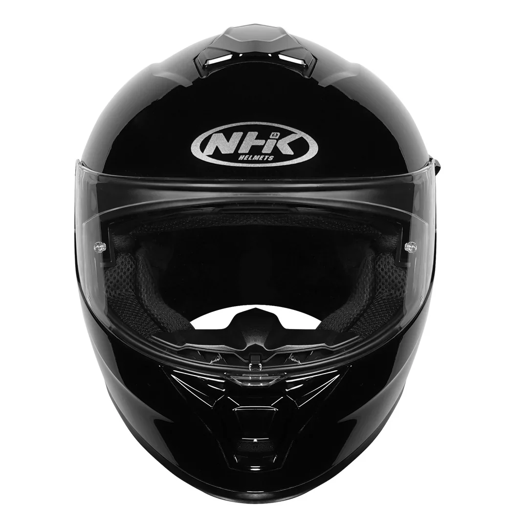 NHKK5RSolidGlossBlackHelmet3