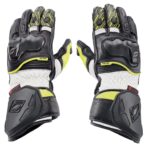 Solace Furious V3.0 CE Riding Gloves - Black White NEON