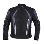BBG Voyager Black Grey Riding Jacket