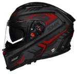 SMK AGNAR TEKTRON MA MATT BLACK-RED