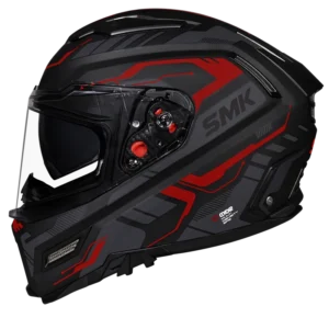 SMK AGNAR TEKTRON MA MATT BLACK-RED
