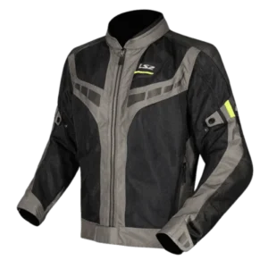 LS2 GARDA AIR MAN RIDING JACKET GREEN BLACK HI-VI YELLOW