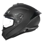 SMK-TYPHOON SOLID MA200 MATT-BLACK-FULLFACE-HELMET