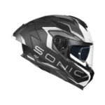 Korda Sonic GP Roadlion MATT BLACK/GRAY Helmet
