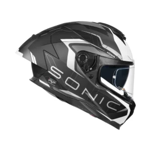 Korda Sonic GP Roadlion MATT BLACK/GRAY Helmet