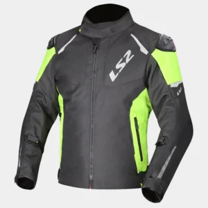LS2 ZOOM MAN JACKET BLACK YELLOW