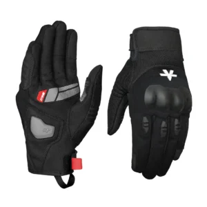 Viaterra Miller Urban Motorcycle Riding Gloves - BLACK