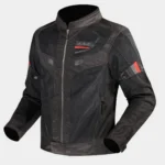 LS2 GARDA AIR MAN RIDING JACKET [BLACK-RED]