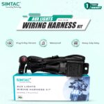 Simtac auxiliary lights dual color wiring harness kit without flashing (FLH-2W)