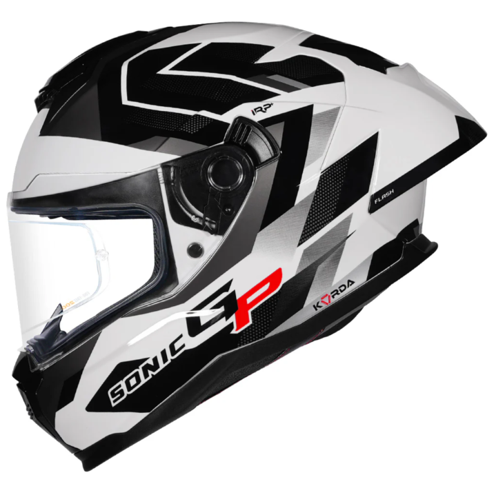 Korda Sonic GP Flash Helmet (White)