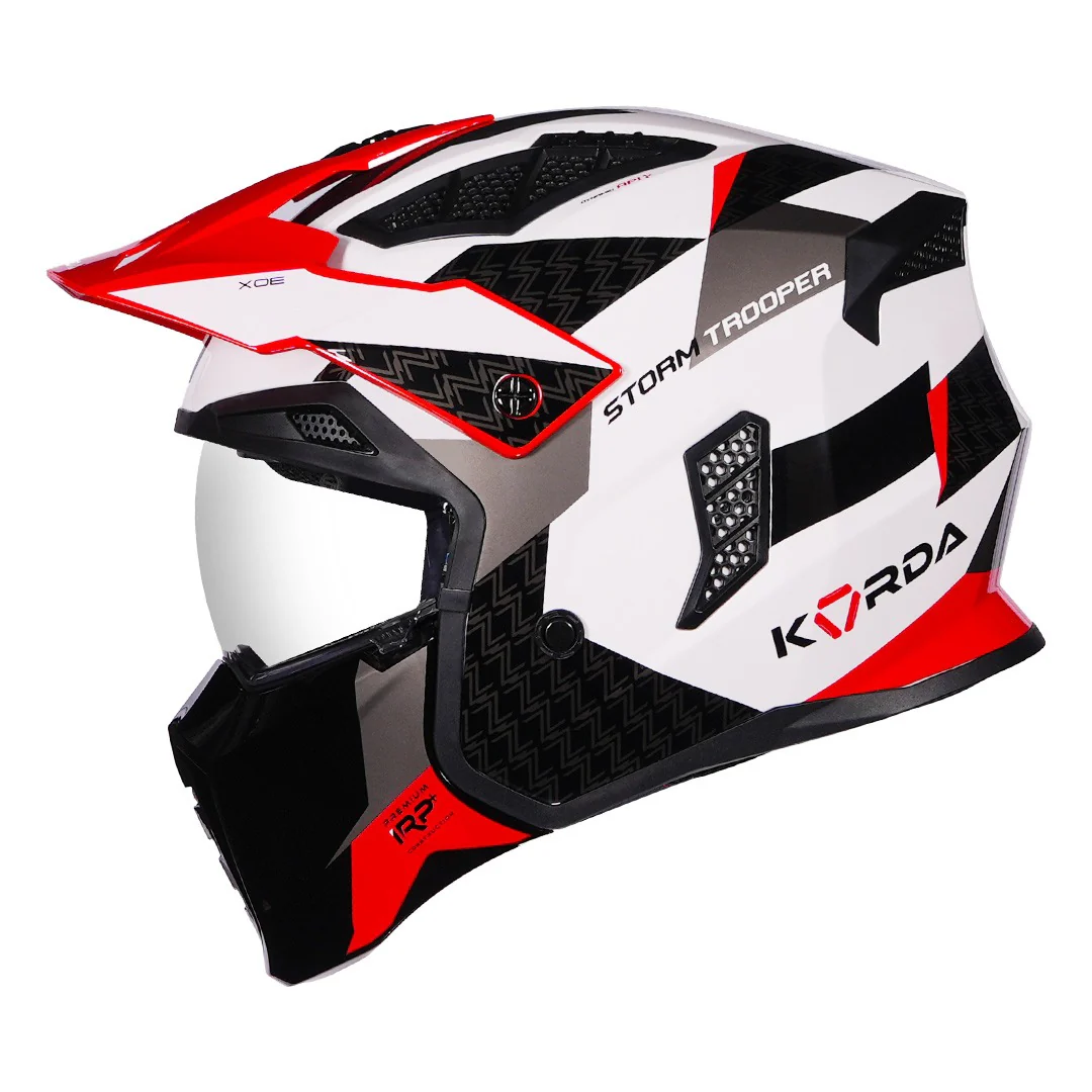 Korda StormTrooper Xoe - Gloss White Red