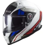 ls2 FF811 VECTOR II STYLUS WHITE FLUO RED 06