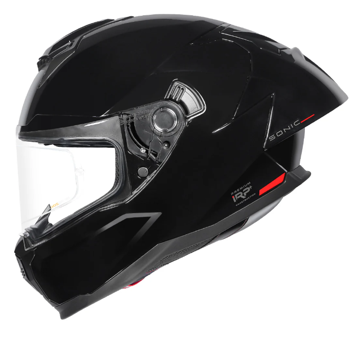 Korda Sonic GP Solid Gloss Black Helmet