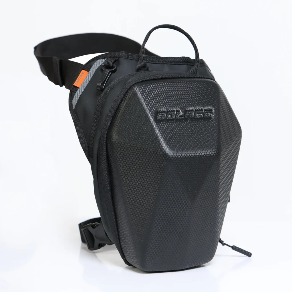 SOLACE EXO THIGH BAG (CARBON BLACK)