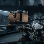 KOLGA BROS BLACK BEAST MOTO TRUNK WITH NEW TERRA LOCK