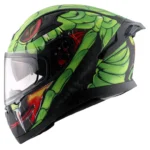 Apex Venomous Helmet(Dull Black Neon Green)