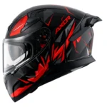 AXOR Apex Hunter D/V Helmet - Gloss Black Red