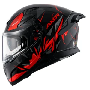 AXOR Apex Hunter D/V Helmet - Gloss Black Red