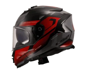 LS2 FF800 STORM II KRONOS RED GREY