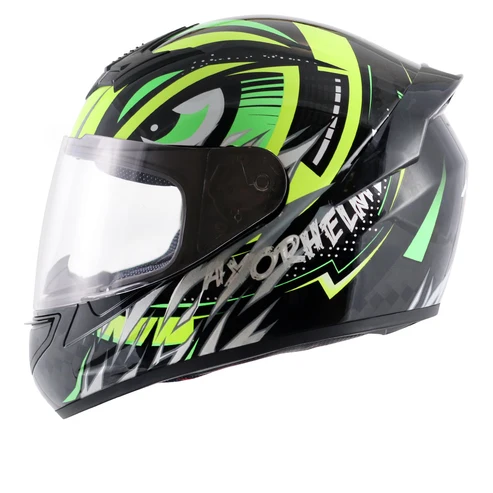 Vega Axor Rage Trogon Dull Black Neon Yellow Helmet