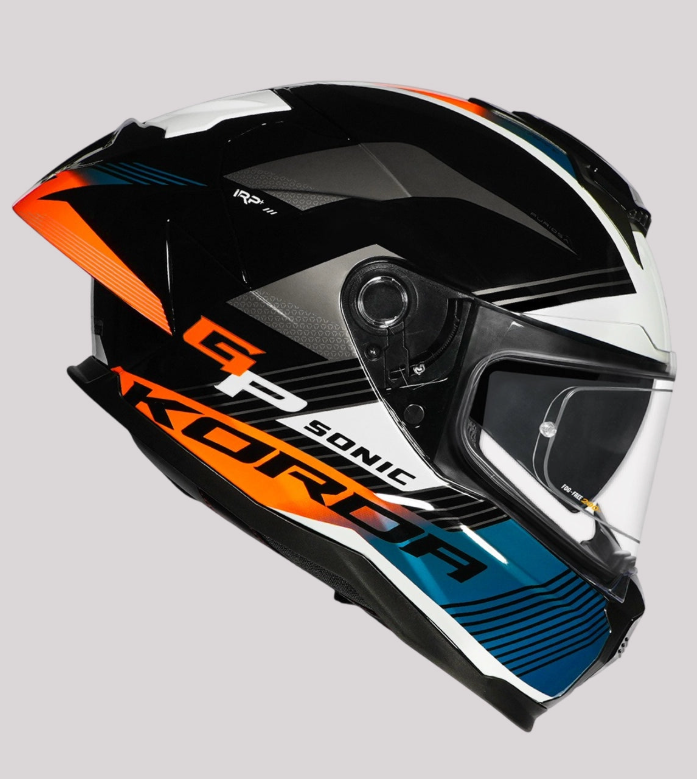 Korda Sonic GP Furiosa Helmet (Gloss Orange)
